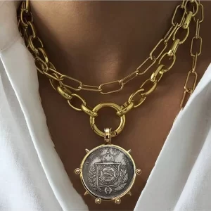 Multi-Style Necklace Men's And Women's Accessories Party Gift Pendant Necklace Hip Hop Iced Out Chain Necklaces For Women Jewelry Gifts Heart Necklace